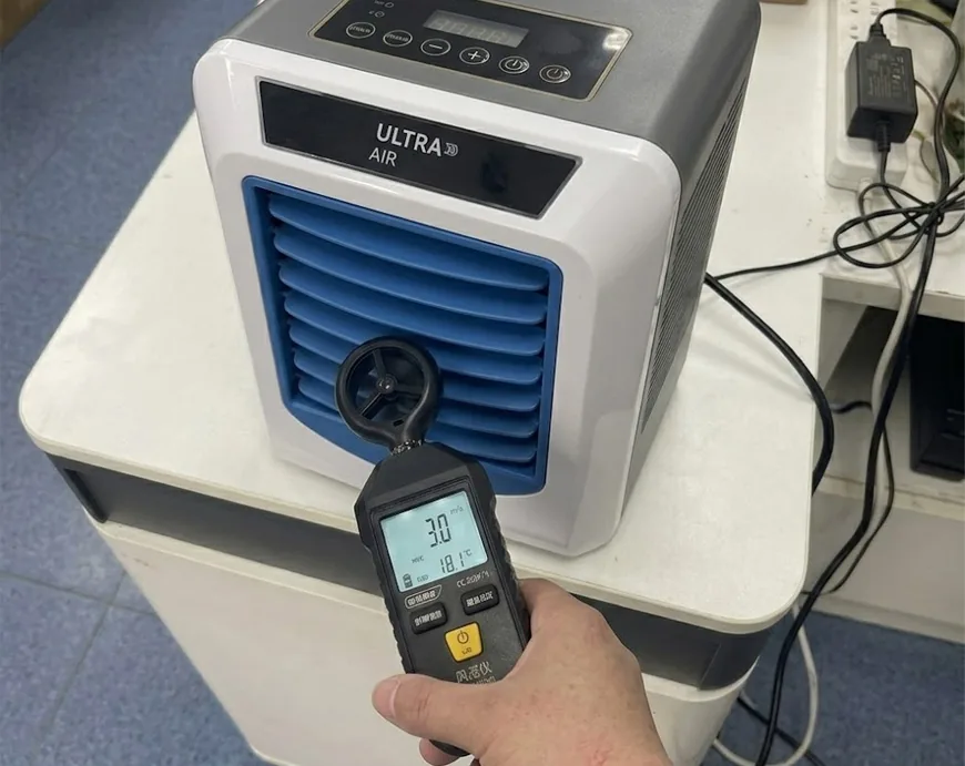 Ultra Air Cooler cooling test